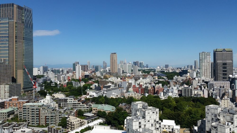 東京の街並み風景
